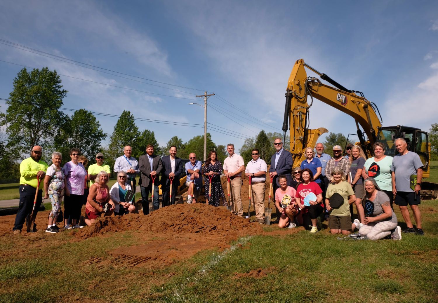 Pickleball Groundbreaking April 2024