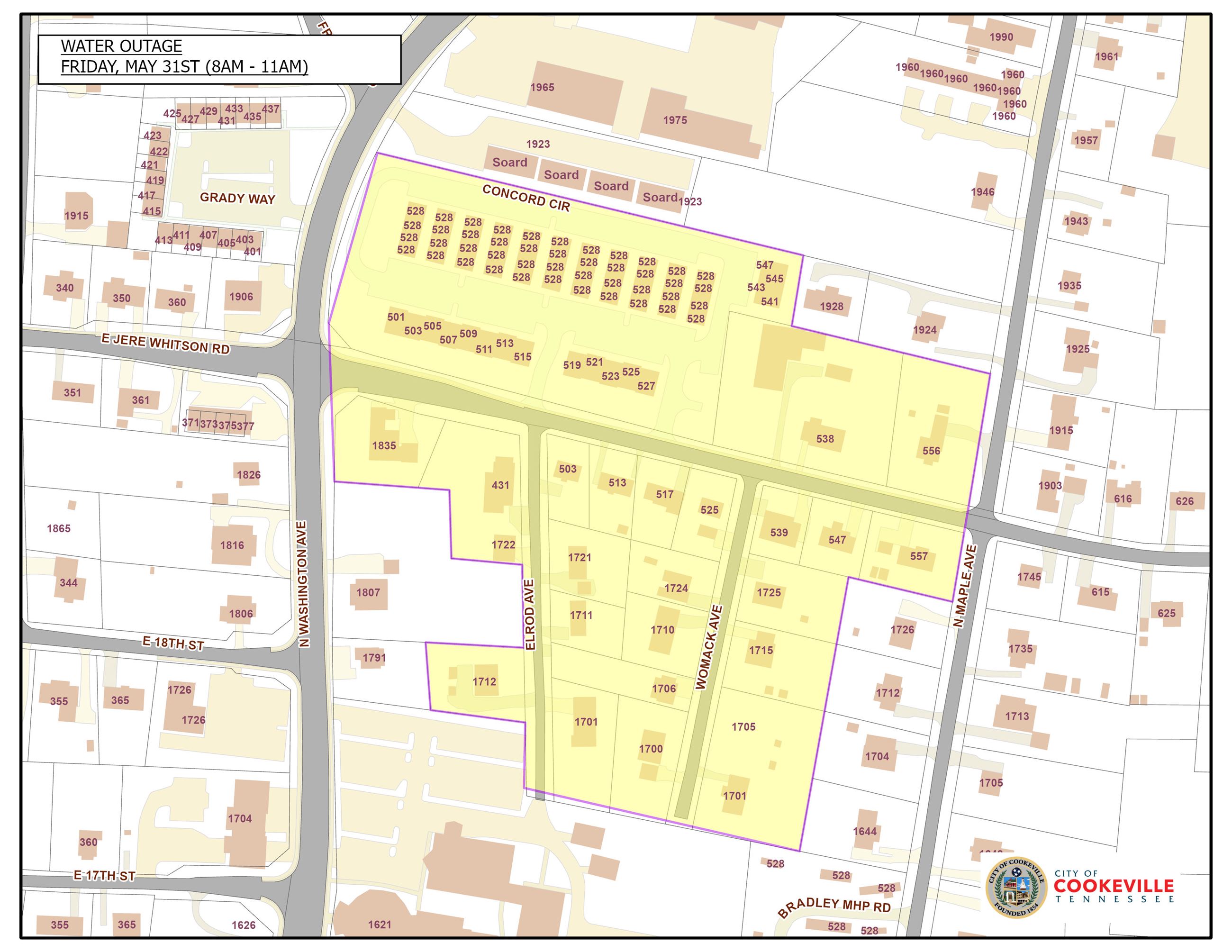 E JERE WHITSON RD (MAY 31ST)